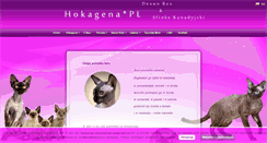 Desktop Screenshot of hokagena.pl